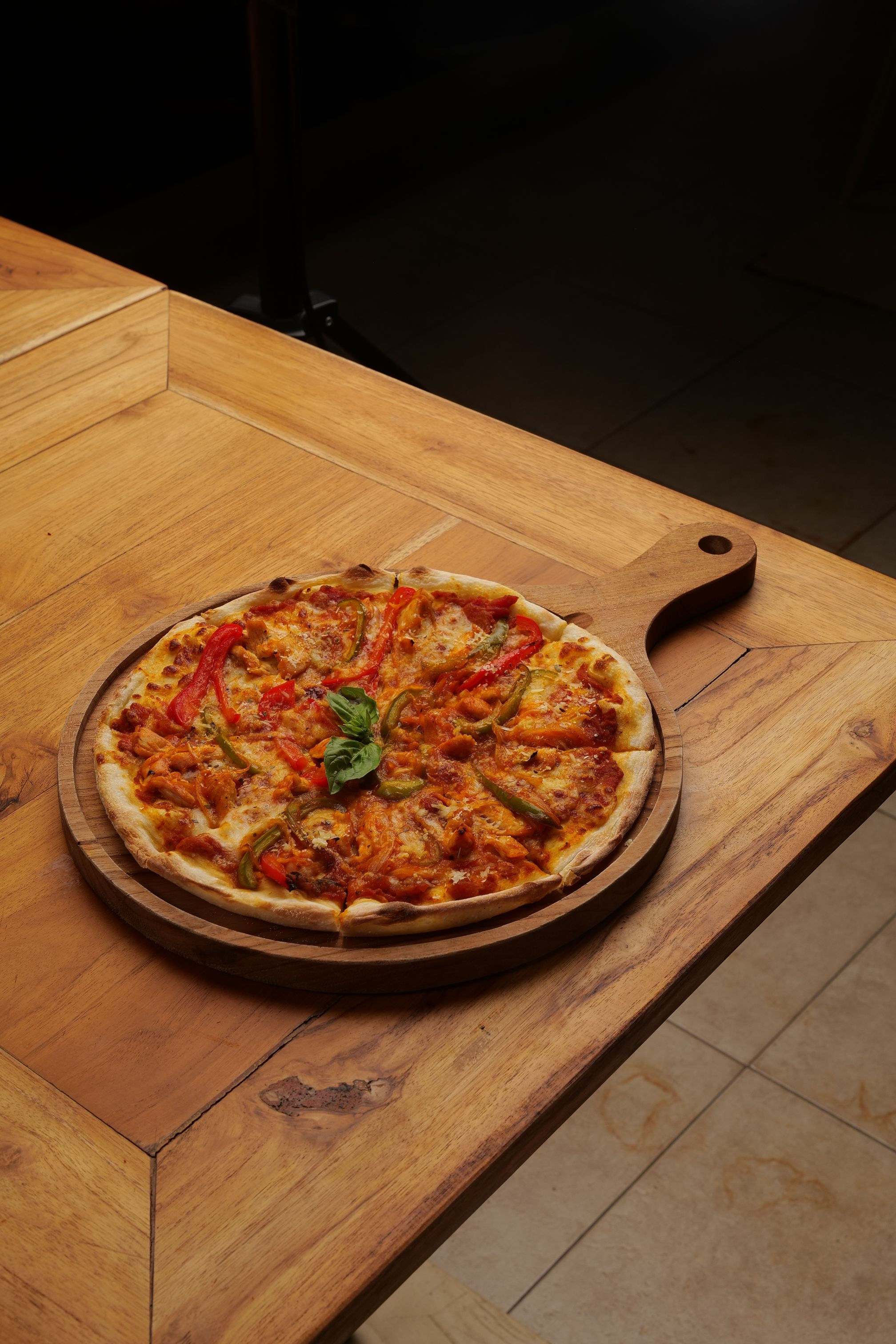 Chicken bbq Pizza